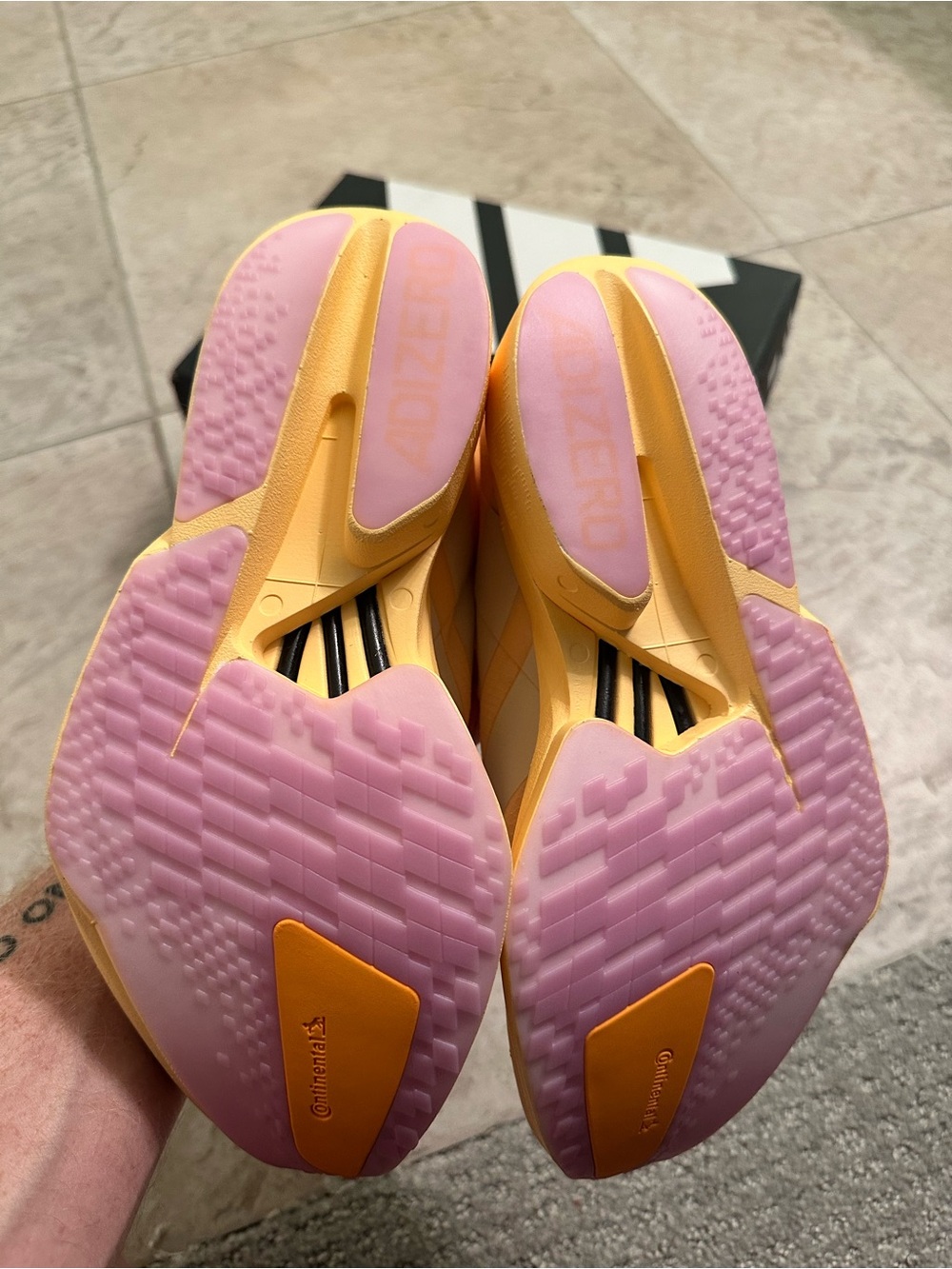 Women’s adidas Adizero Adios Pro Running Shoes - Ice Tangerine